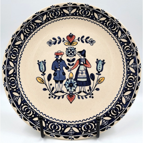 Johnson Brothers Hearts And Flowers Smooth Salad Plate - England Vintage - Picture 4 of 7